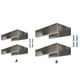 thumbnail image 5 of Naiovety Organizador de tapas para tarros de cristal de 4 oz, 8 oz, 12 oz, 16 oz, 24 oz, 32 oz y 64 oz (2 unidades) Almacenamiento y organización del hogar, 5 of 6