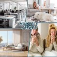 thumbnail image 6 of 2 Pack 413 Replacement Filter Compatible with Aprilaire Whole House Air Purifiers 1410, 1610, 2140, 2410, 2416, 3410, 4400, Furnace Air Filter for Whole House Furnace,16x25x4, MERV-13, 6 of 6