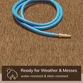 thumbnail image 3 of Well Woven Medusa Leif Nordic Geometric Pattern Coffee 5'3" x 7'3" Indoor/Outdoor Flat-Weave Area Rug, 3 of 8