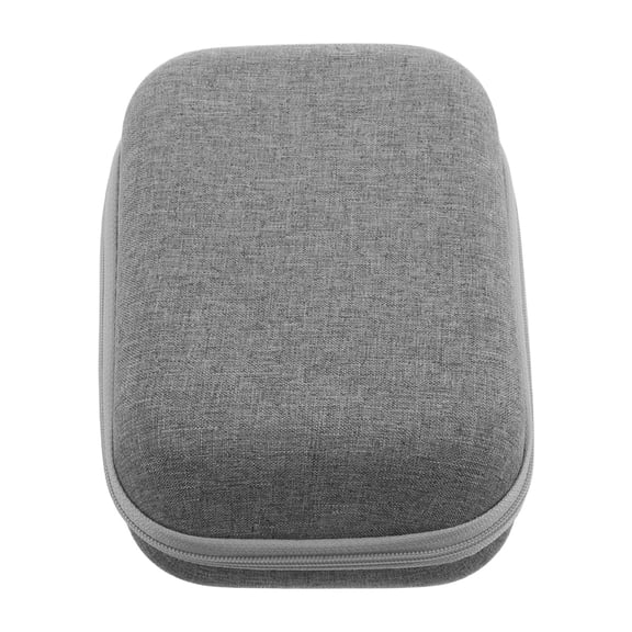 Luxshiny Portable BP Monitor Travel Case, Protective Storage Bag with Spacious Mesh Pocket, Grey