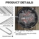 thumbnail image 3 of Grilling Basket Stainless Steel Barbecue BBQ Grill Basket Wire Net with Handle for Fish Meat Vegetables Shrimp Outdoor Grill Accessories, 3 of 5