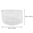 thumbnail image 2 of Bolsa de lavandería de 3 piezas, práctica bolsa de malla con cordón, organizador de ropa, color blanco, 2 of 7