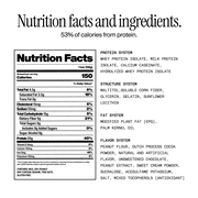 David Bronze High Protein Bars, Peanut Butter Chocolate Crunch, 20g Protein, 12 Count