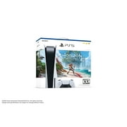 Sony PlayStation 5 Console Disc Edition Horizon Forbidden West Bundle with 825 GB Data Storage, 1, 1, 1