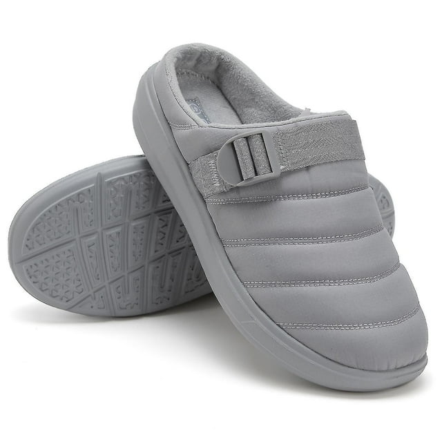 Men's Cotton Slippers Warm Winter Non-slip Shoes