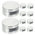 thumbnail image 5 of FOMIYES 10pcs Heavy Duty Mirror Clips for Wall Glass Hanging Brackets Silver Zinc Alloy, 5 of 8