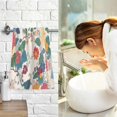 thumbnail image 7 of Yayeee 100% Cotton Hand Towels for Bathroom 16" x 28" Soft Absorbent Kitchen Towel, Red Japanese Floral Pattern, 7 of 7