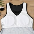 thumbnail image 5 of ibuvkizy Tankinis Swimsuits for Women Loose Modest Two Piece Bathing Suits Women Conservative Print Strappy Back Set Swimsuits Swimdress Bikini Sets for Women's Plus Size, 5 of 6
