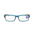 thumbnail image 4 of 3 Pack Mens Rimmed Sport Reading Glasses +3.5, Womens Blue Light Blocking Plastic Blue Frame Readers 3.5, 4 of 4
