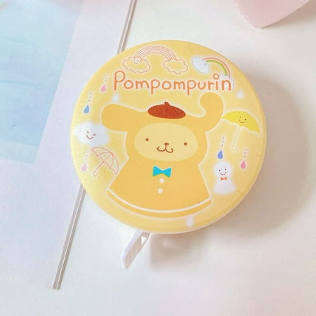 

Girly Heart Hello Kitty Anime Kawaii Sanrio Measuring Clothes Tape Cute Kuromi My Melody Circumference Ruler Gifts for Girls