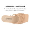 thumbnail image 5 of Journee Collection Womens Saskia Tru Comfort Foam Mid Heel Open Toe Pumps, 5 of 6