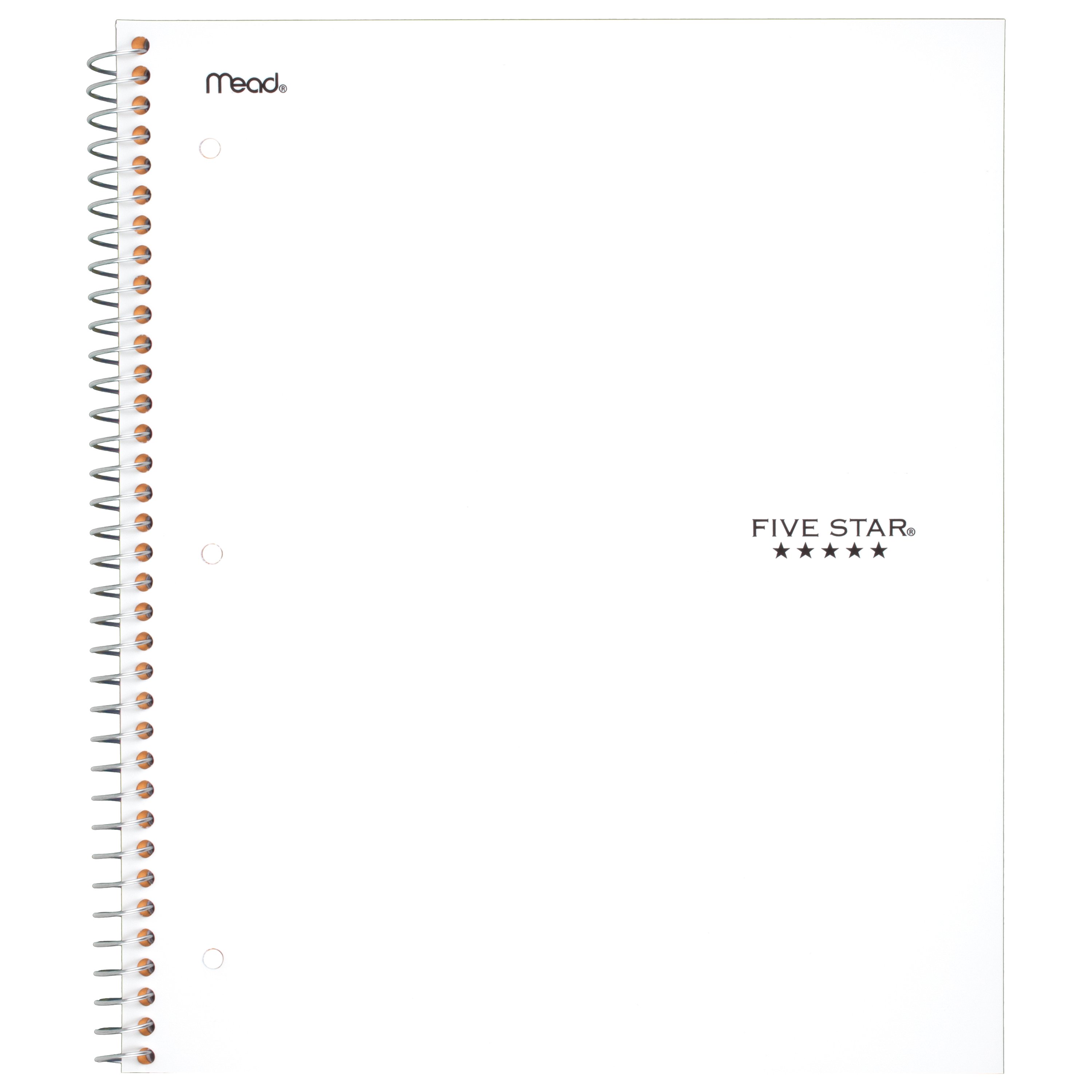 Five Star Wirebound Notebook, 1 Subject, Wide Ruled, 10 1/2" x 8", Assorted Colors (05057), 1 Count - image 3 of 10