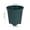 A-7.28*7.28*5.11in, variant on Flower Shaped Plastic Planter With Saucer, Petal Design Decorative Pot With Drainage Hole, Lightweight Container For Herb Indoor Shelf Display
