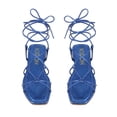 thumbnail image 2 of Sandalias Mujer Gladiadoras Casuales Kipon Correas Azules azul 24, 2 of 5