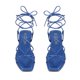 thumbnail image 2 of Sandalias Mujer Gladiadoras Casuales Kipon Correas Azules azul 25, 2 of 5