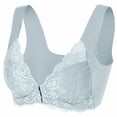 thumbnail image 6 of Ashirexll Bras for Women No Underwire, Plus Size Bras, Womens Lace Bra Wireless Breathable Everyday Underwear No Steel Rings, 6 of 7