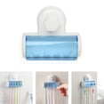thumbnail image 2 of fsxdhpcsgfc Toothbrush Suction Holder Wall Mount Stand Rack Home Bathroom Vegetable Rack for Kitchen Counter Large Dish Rack over 2 Tier Dish Drying Rack over The Adjustable Foldable Dish Rack over, 2 of 8