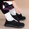 thumbnail image 2 of Diabetic Shoes for Men and Women, Adjustable Slip-On Wide Walking Shoes for Swollen Feet, Orthopedic Foot Pain Relief, Neuropathy - EasyTop Wings, 2 of 9