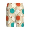 thumbnail image 2 of Lsque Vintage Bowling Mens Sleep Pajama Shorts,Short Pajama Pants, Cotton Ultra-Soft Knit-Small, 2 of 9