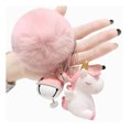 thumbnail image 1 of Colgante Llavero De Muñeca Bola De Pelo De Dibujos Animados esquí esquí Gafas de esquí, 1 of 5