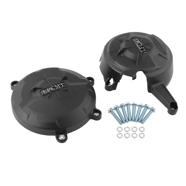Juego de fundas protectoras para motor compatibles con Ducati 1199 y 1299 Panigale. Negro