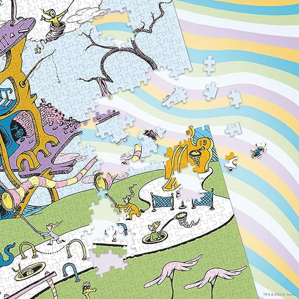 Dr. Seuss "Oh, The Places You'll Go" 1000 Piece Jigsaw Puzzle