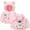 Light Pink, variant on Toddler Winter Coat Baby Boys Girls Cute Bear Ears Hooded Lightweight Puffer Down Jacket Warm Outwear Clothes with Cartoon Pattern(Size 12-18 Months,Light Green)