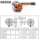 thumbnail image 2 of Reemplazo de Motor sin escobillas 1000KV/1250KV/1450KV 2-4S para aviones de ala fija RC Tmvgtek libre de BPA, 2 of 8