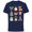 Navy, variant on Star Wars Holiday Icons Ugly Christmas Sweater - Short Sleeve Cotton T-Shirt for Adults - Customized-Black