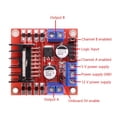 thumbnail image 2 of Módulo L298N de Controlador de Motor Paso A Paso con Puente H Doble, Módulo de 2 A/25 W, Adecuado para Robots y Coches Inteligentes, 2 of 8