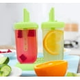 thumbnail image 6 of Ice Lolly Moulds DIY Frozen Ice Cream Pop Reusable Summer Popsicle Molds (Green), 6 of 9