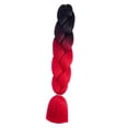 thumbnail image 3 of Extensiones de cabello trenzado Jumbo, de ganchillo de 23,62 pulgadas, extensión sintética de cabello trenzado sintético para fiestas, B1, 3 of 9