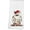 Ghostchristmas, variant on Christmas Gingerbread Bow Kitchen Towels, Cute Preppy Gifts Hand Towels for Women Girls, Christmas Holiday Decorative Hand Dish Towel for Bathroom Kitchen Decor 16x24 Inch