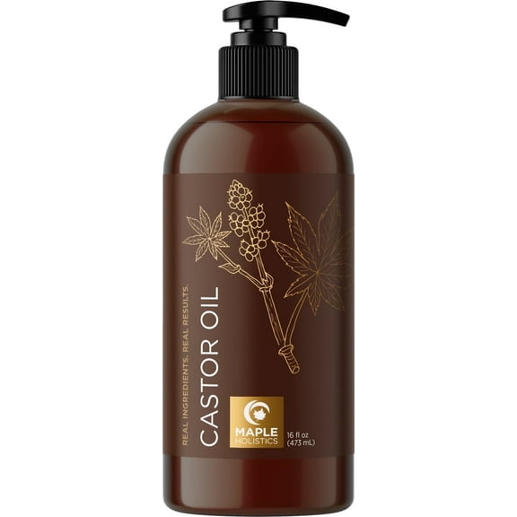 Maple Holistics Castor Hair Oil, 16 fl oz, 1 Piece