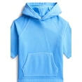 thumbnail image 4 of Weekend Academy Boys Fleece Hoodie with Short Sleeves, Sizes 4-18, 4 of 4