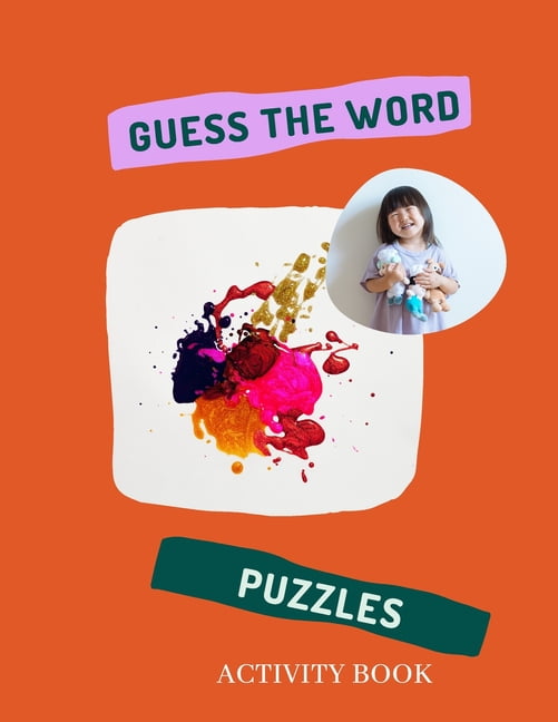 Guess the word puzzles Activity Book Don Activity Book For kids 2021