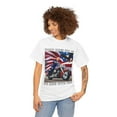 thumbnail image 3 of 'TRUMP RIDES FOR US. WE RIDE WITH HIM!-TSHIRT, 3 of 4