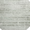 thumbnail image 3 of HomeRoots 662942 8 ft. Sage & Ivory Abstract Transitional Washable Round Area Rug with UV Protection, 3 of 9