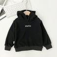 thumbnail image 2 of Ketyyh-chn99 Kids Hoodies Boys Girls Cartoon Sweatshirt Hooded Pullover Warm Hoodie Black,4-5 Years, 2 of 3