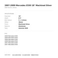 thumbnail image 3 of Mercedes E350 E550 Wheel 2007-2009 18" Factory OEM 2114015302, 3 of 3