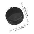 thumbnail image 2 of unbranded 400Ud Tapas Para Tornillos Negras Plásticas Resistentes Para Mesas Sillas Y Gabinetes, 2 of 8