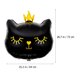 thumbnail image 4 of 3 unids corona gatito globos dibujos animados gato globos conjunto gato suministros de fiesta de cumpleaños, 4 of 5