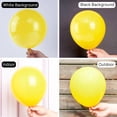 thumbnail image 3 of Globos de látex PartyWoo amarillos, 140 unidades, diferentes tamaños, 3 of 6
