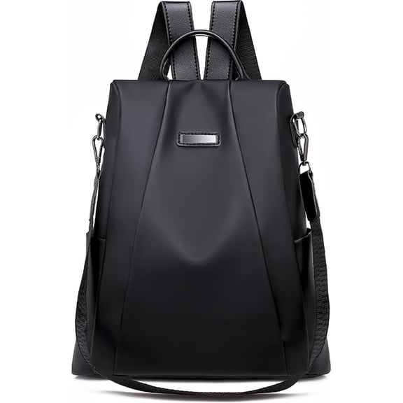 Womens Backpack Purse Waterproof Nylon Anti-theft Rucksack Lightweight Shoulder Bag