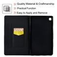 thumbnail image 5 of Allytech for Samsung Galaxy A7 Case 10.4" 2022/2020, Premium PU Leather Folio Stand Shell with Card Slots Holder Auto Sleep Wake Protective Wallet Case for SM-T500/T503/T505/T507, Big Lion, 5 of 6