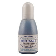 Tsukineko Brilliance Pearl Ice Blue Ink Refill