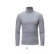 thumbnail image 3 of Minnieouse Ropa interior térmica para hombre, Tops de cuello alto, jersey de manga larga de Color sólido, ropa interior de oficina para otoño e invierno, Camisetas Gris claro Minnieouse AP013729-04, 3 of 6