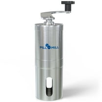 Pill Mill Pill Crusher - Crushes Multiple Tablets to a Fine Powder - Metal Pill Grinder - Best Pill Crusher Suitable for Travel - Great for Tube Feeding