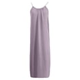 thumbnail image 6 of Girls Dresses Summer Backless Cami Dresses Sleeveless House Dress Purple Flowy Dress Long Sundress Cute Summer Outfits, 6 of 6