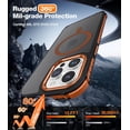 thumbnail image 2 of Funda de teléfono DEERLAMN Strong Magnetic para iPhone 14 Pro Max, 2 of 6